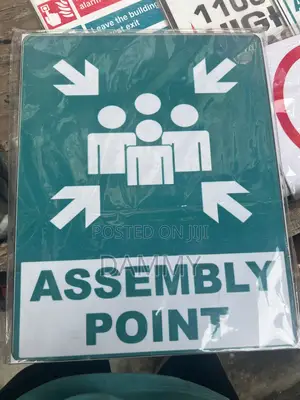 Site Safety Sign Features Mandatory Ppe Icons For Helmets