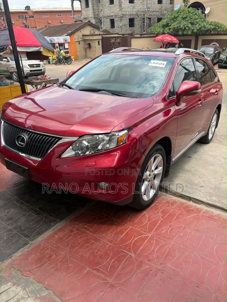 Lexus RX 350 AWD 2012 Red