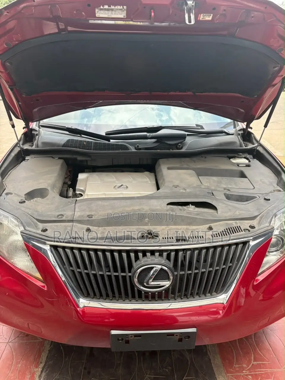 Lexus RX 350 AWD 2012 Red
