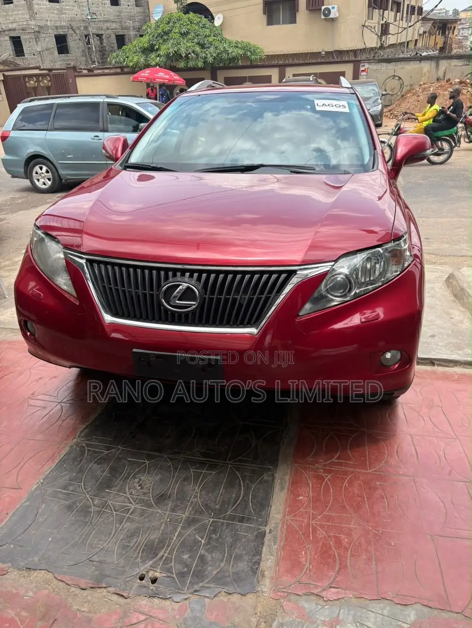 Lexus RX 350 AWD 2012 Red