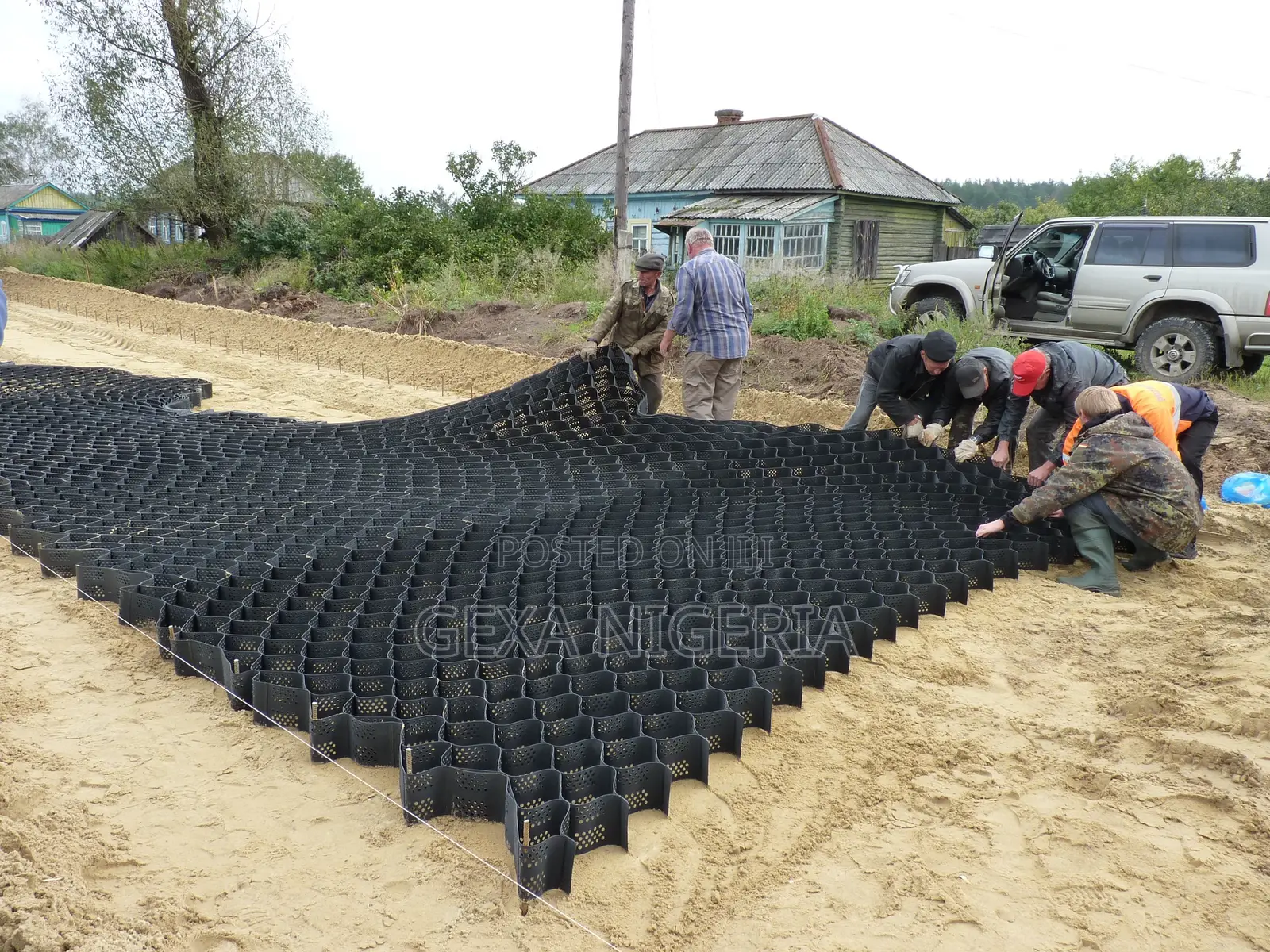HDPE Geocell System GEOSPAN GCP 30/15 (18.9 M2)