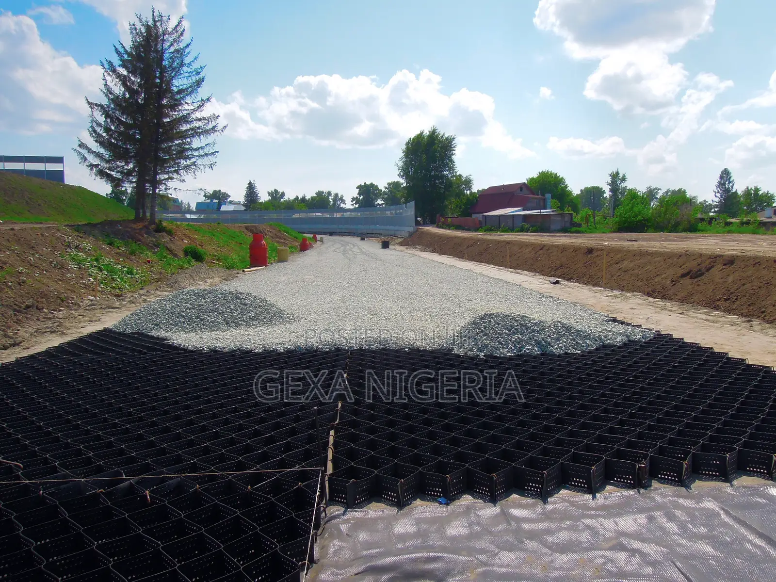 HDPE Geocell System GEOSPAN GCP 30/15 (18.9 M2)