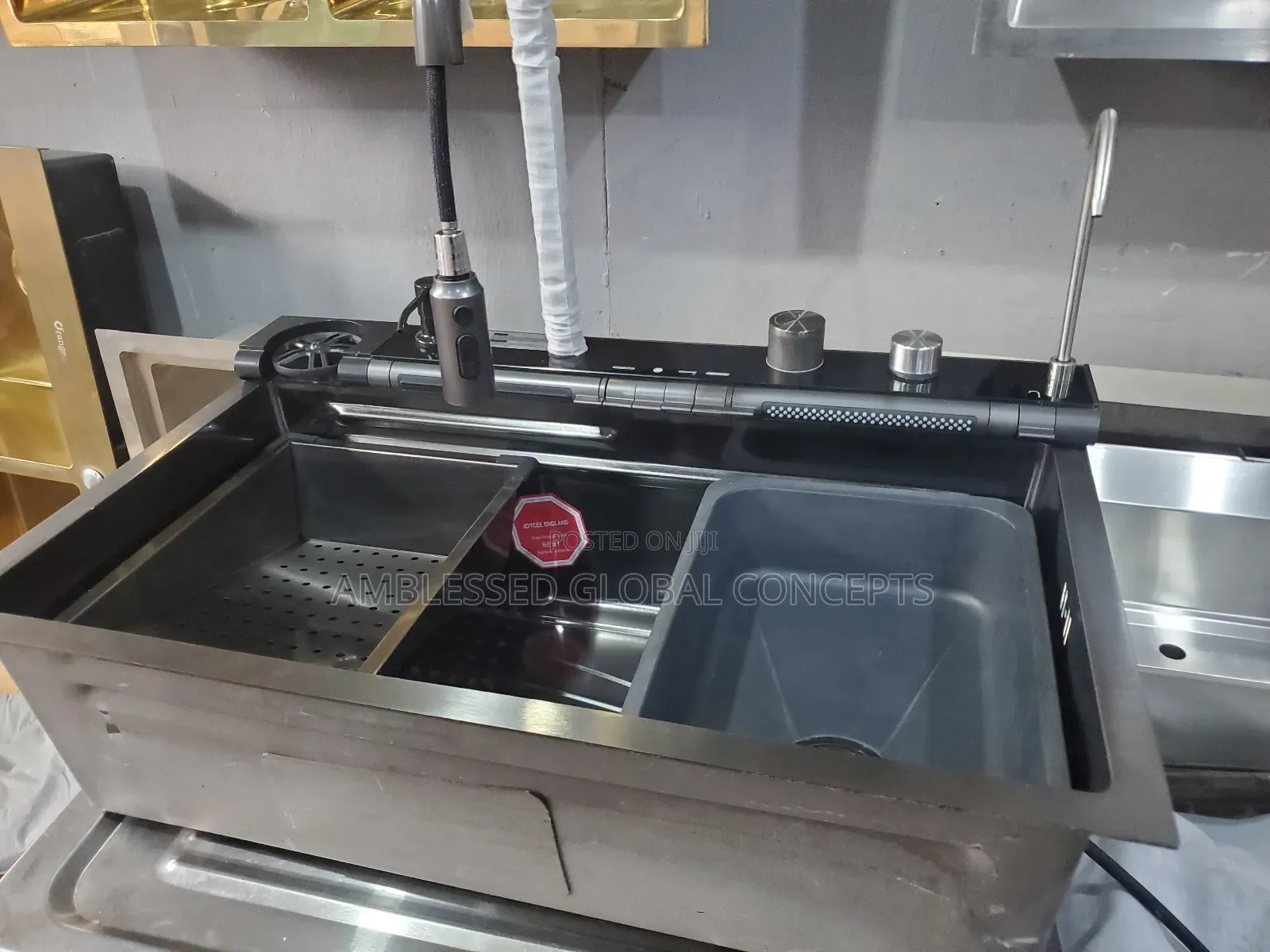 Latest 7 Button Light Sink