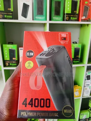 New Age 44000mah Power Bank (With Torch Light)
22.5w Massive Capacity