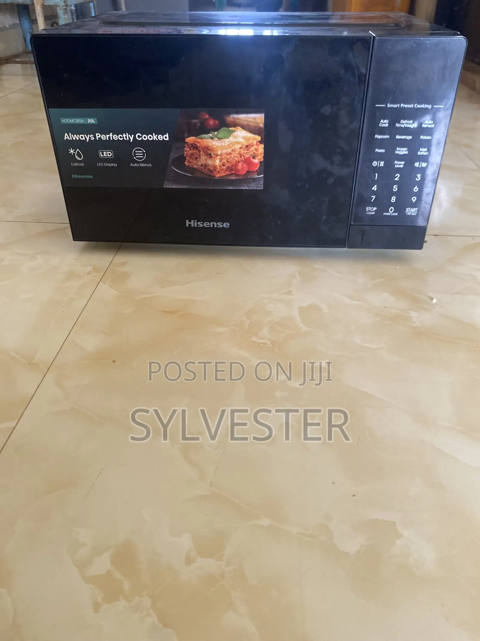 Brand New Hisense 20l Microwave Oven | Led Display | Touch Control