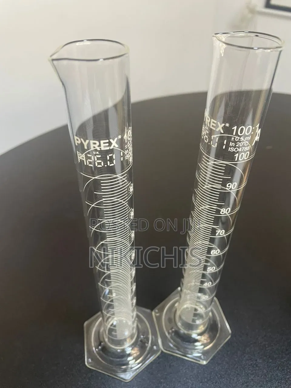 Pyrex Measuring Cylinder, Class A, 100 Ml