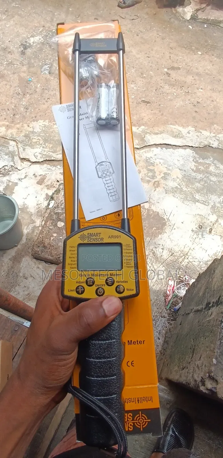 Smart Sensor Moisture Meter