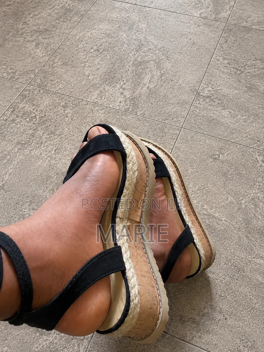 Platform Wedge. Sandal