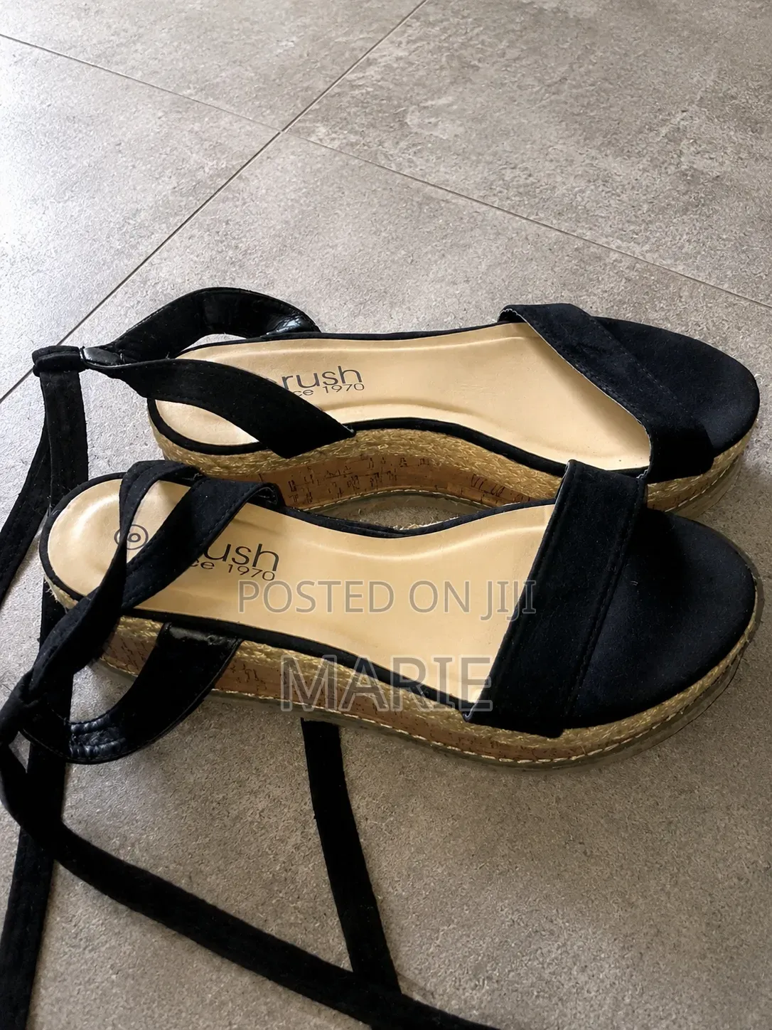 Platform Wedge. Sandal