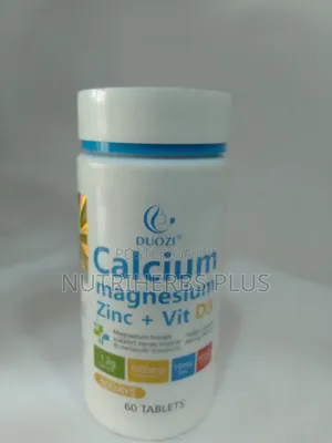 Calcium Magnesium Zinc + Vit D3 Helps Support Strong Bones