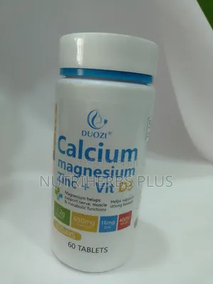 Calcium Magnesium Zinc + Vit D3 Helps Support Strong Bones