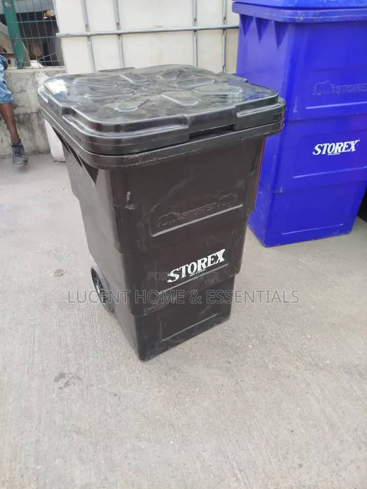Original Storex 240l Mobile Waste Bin / Dustbin - Heavy Duty