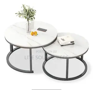 2in1 Marble Design Centre Table