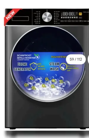 Scanfrost Ozone Steam, Inverter Germ Killer, Wash Dryer Combo Machine
