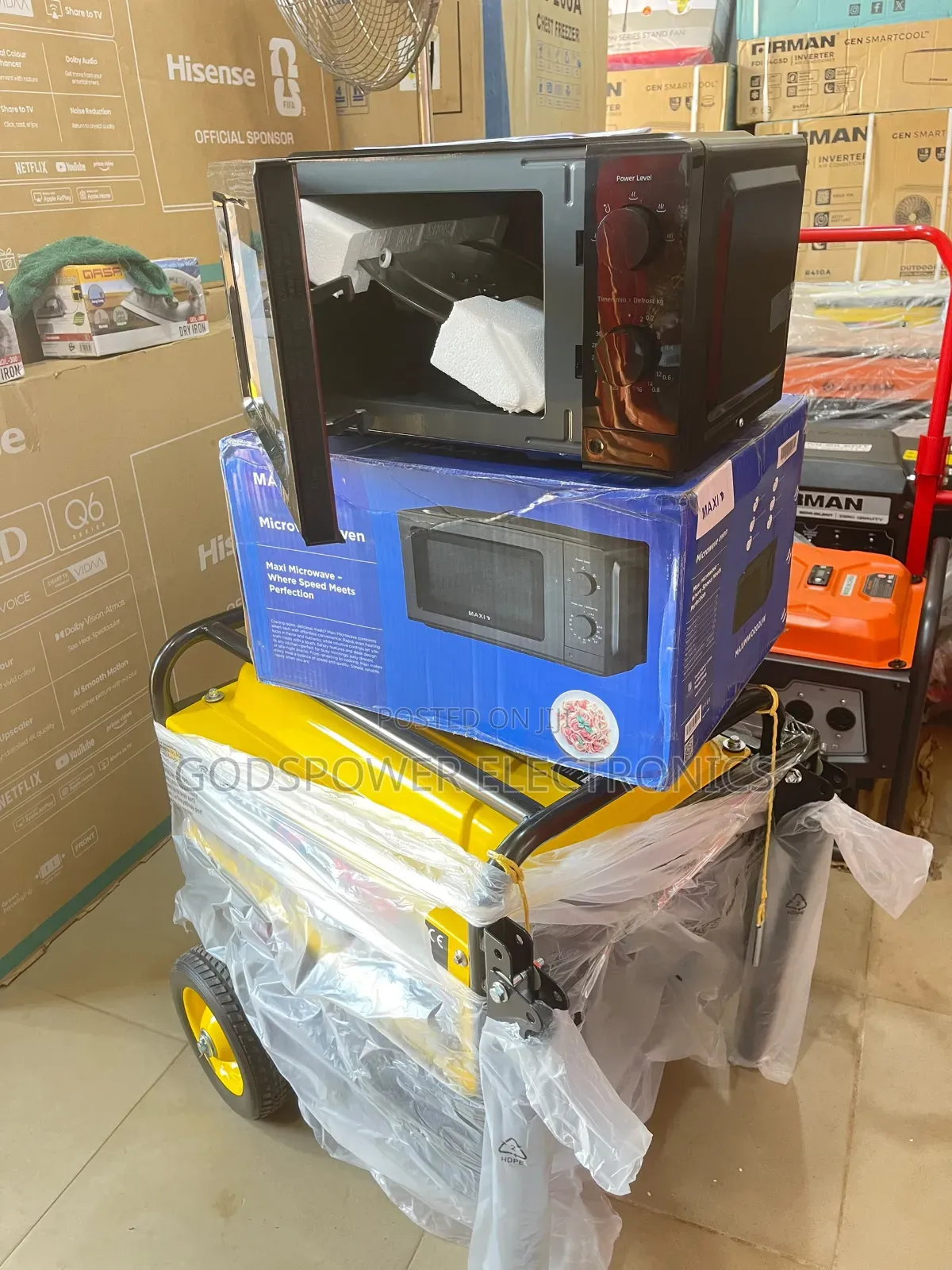 Maxi 20l Microwave Oven Digital Fast Heating