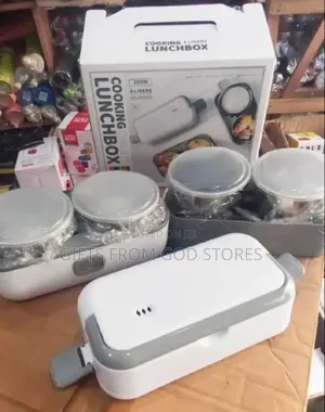 Cooking Hot Fresh Meal Lunch Box