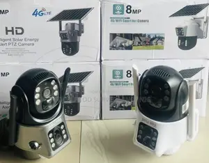 V380 Pro Solar Powered 4g Dual-Security Camera System