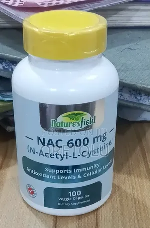 Nature Field Nac 600mg *100 Capsules