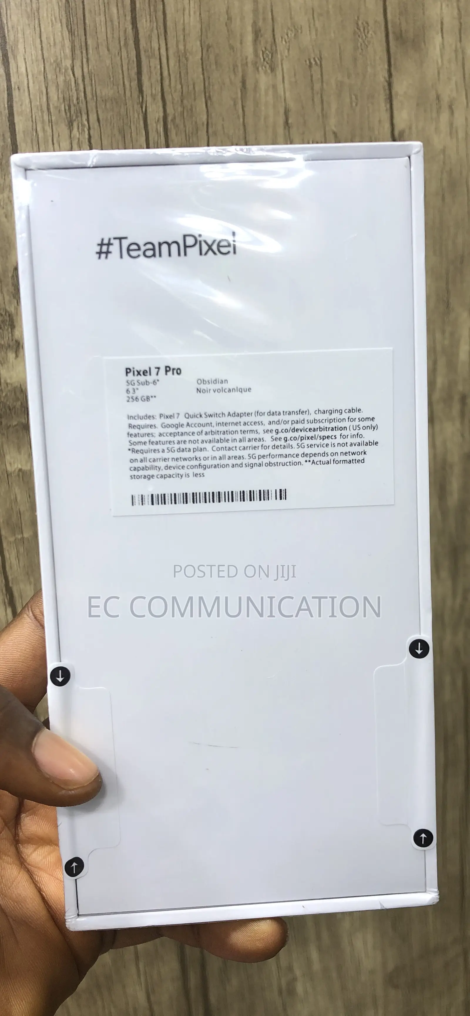 New Google Pixel 7 Pro 256 GB Black