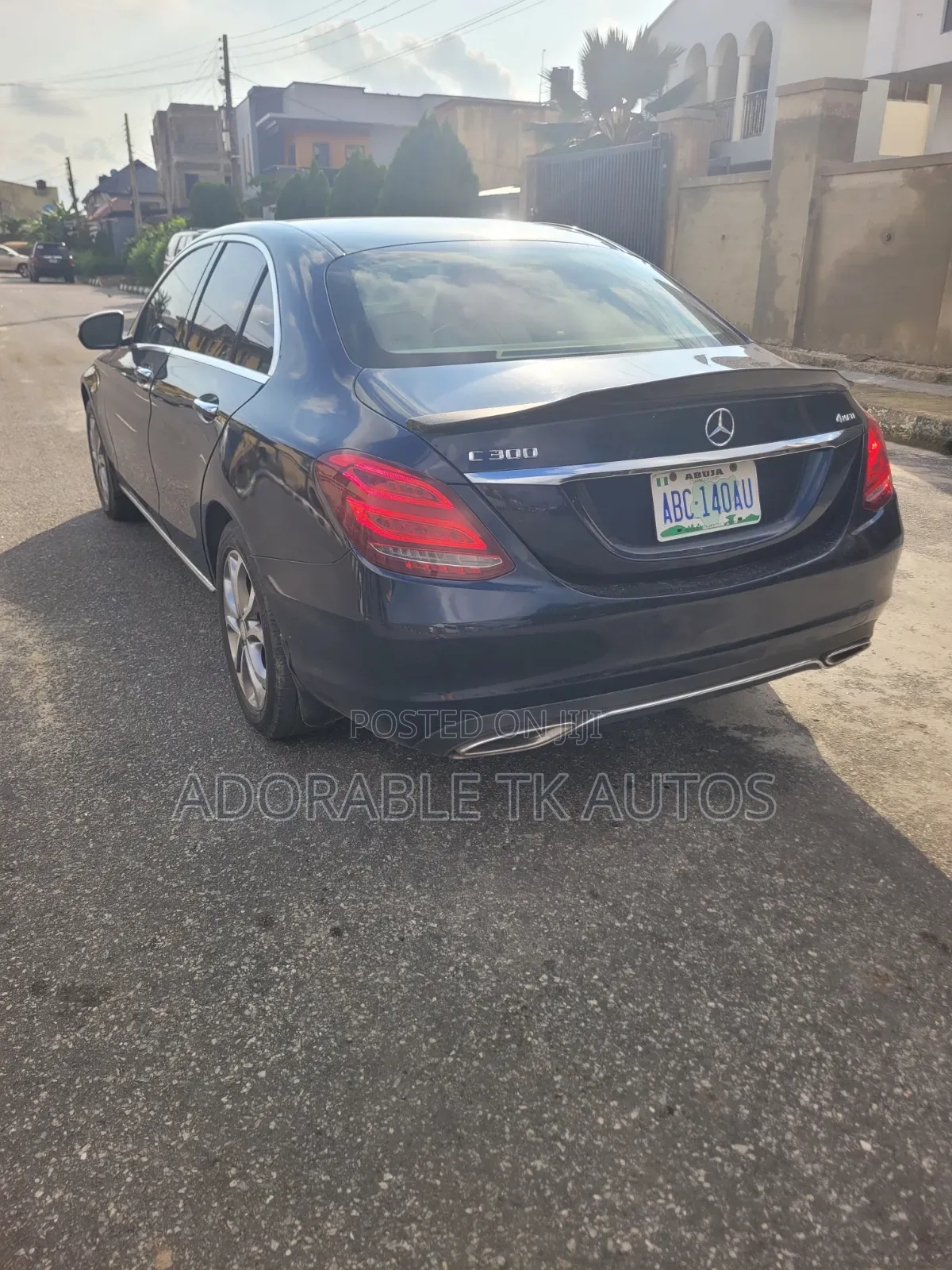 Mercedes-Benz C-Class 2016 Blue