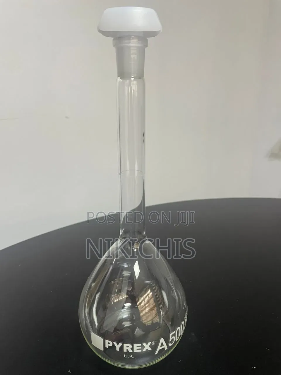 Pyrex Volumetric Flask, Class A, 500 Ml