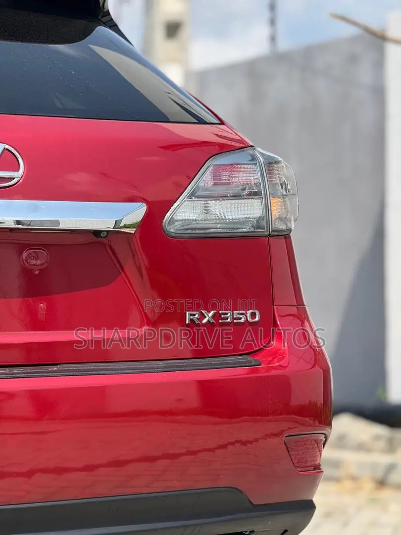 Lexus RX 350 2010 Red