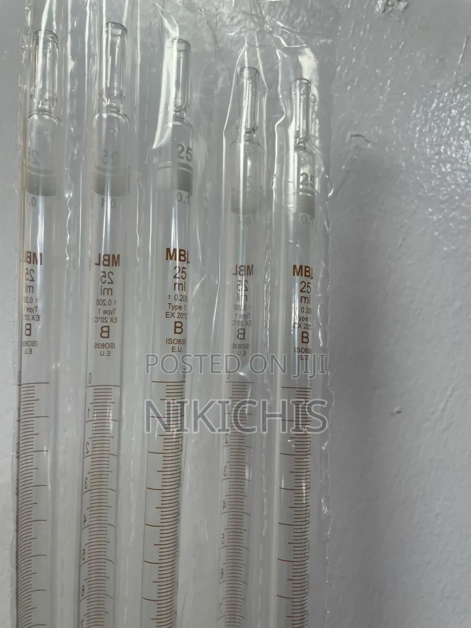 Graduated Pipette, Type 1, Class B, 25 Ml