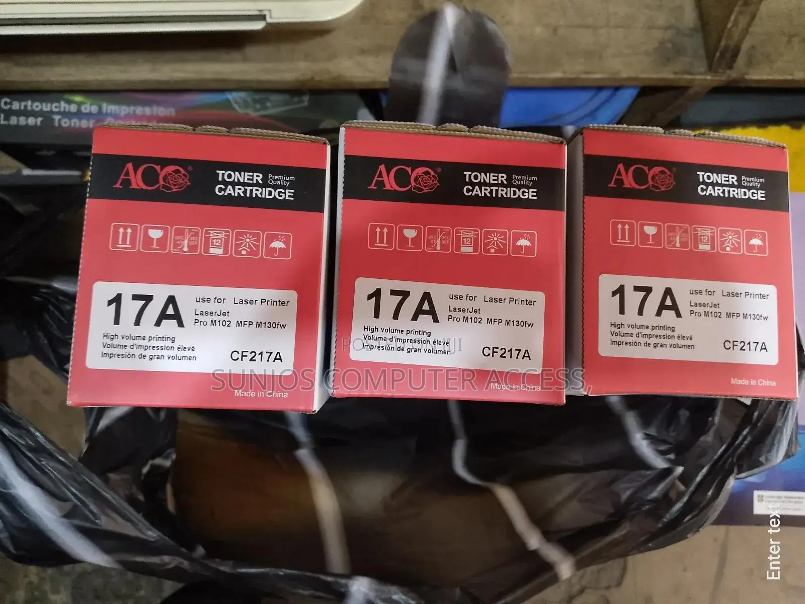 Aco Compatible Toner for Hp Laserjet 17a