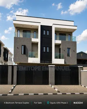 Furnished 4bdrm Duplex in Ogudu GRA for sale