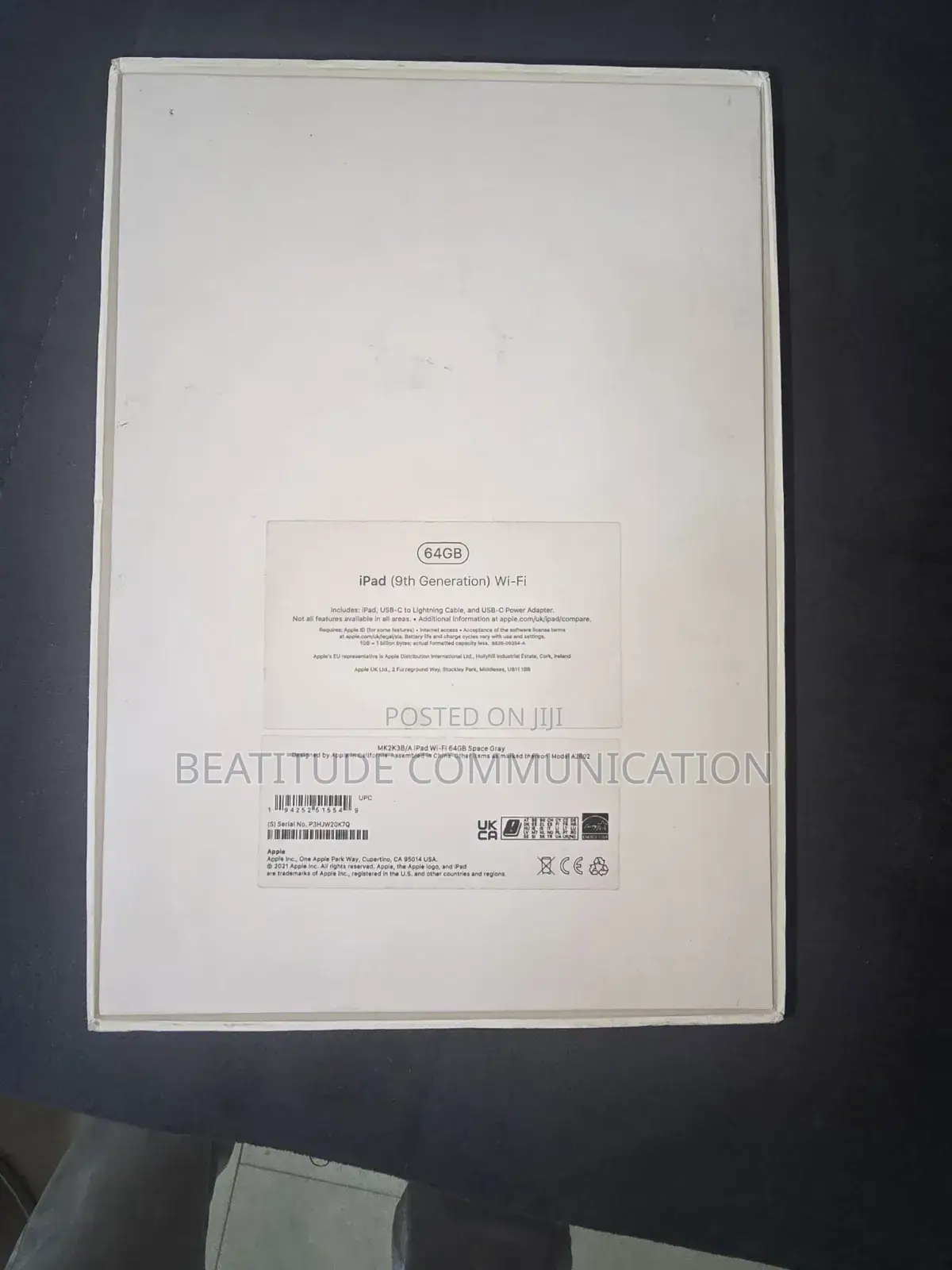 Apple iPad 10.2 (2021) 64 GB Gray