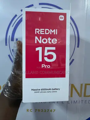 New Xiaomi Redmi Note 15 Pro 256 GB Red