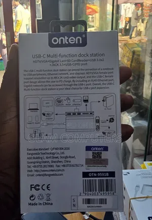 Onten Usb-C Docking Station Otn-Uc961