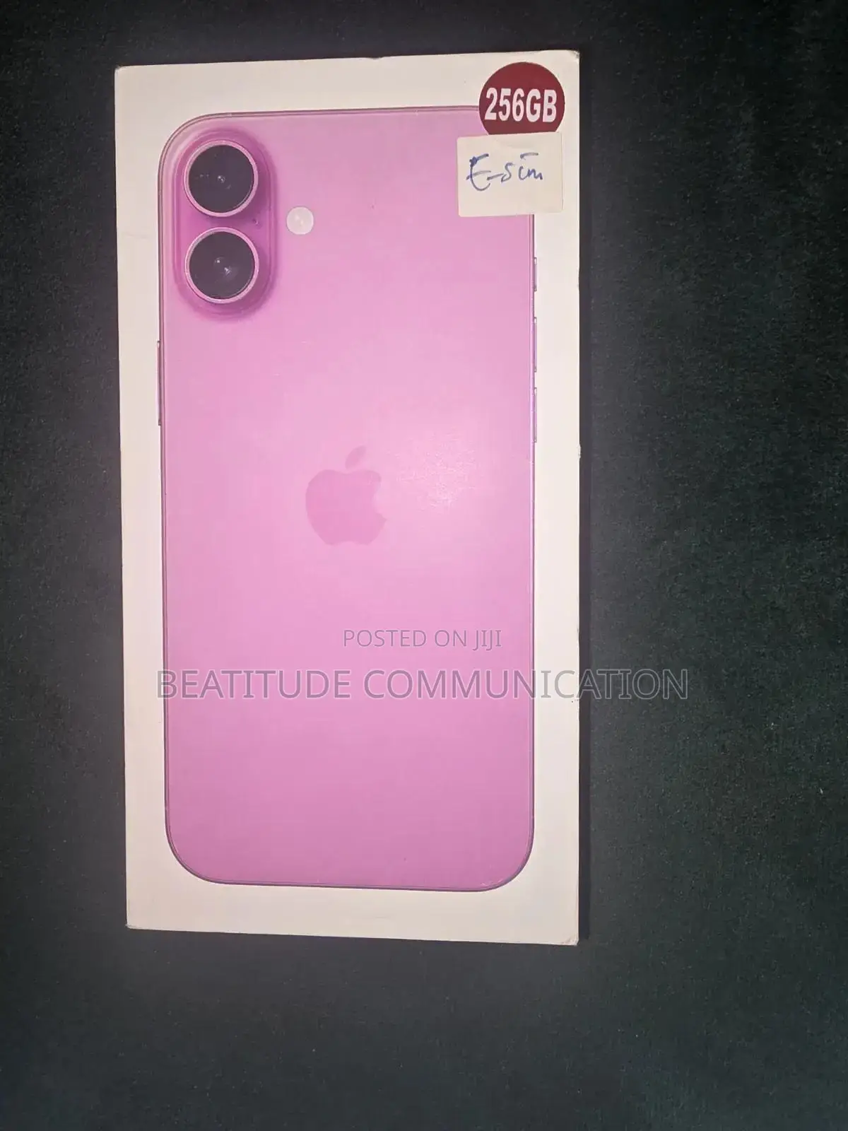 New Apple iPhone 16 Plus 256 GB Pink