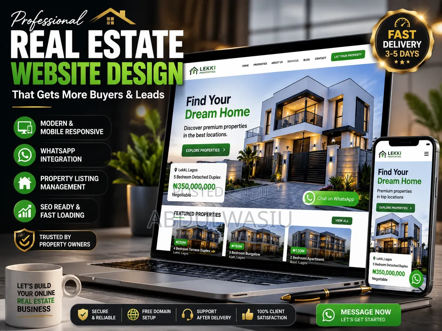 Real Estate Property Listing Website Design That Gets More Leads