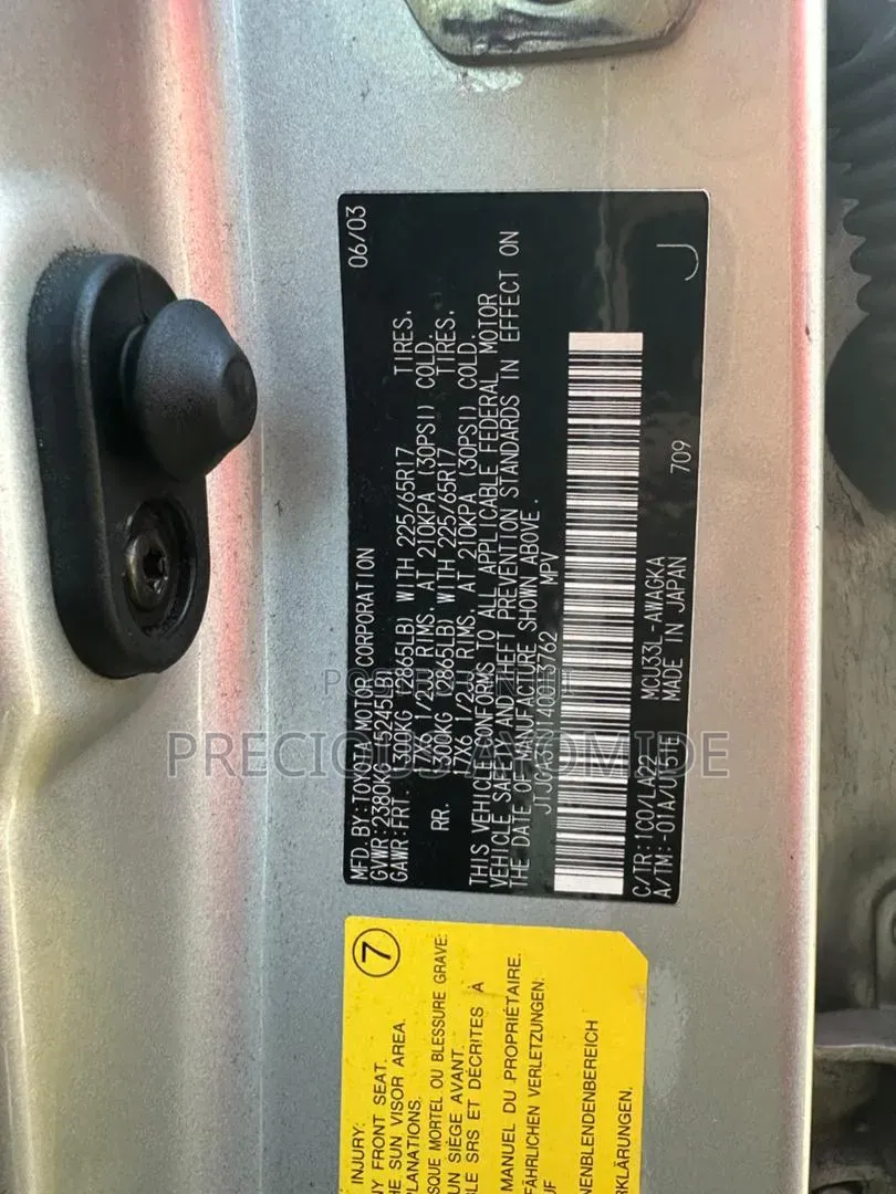 Lexus RX 330 2004 Silver