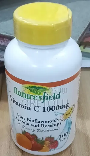 Nature Field Vitamin C 1000mg *100 Capsules