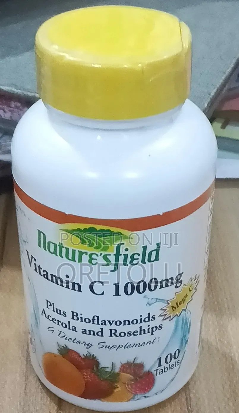 Nature Field Vitamin C 1000mg *100 Capsules