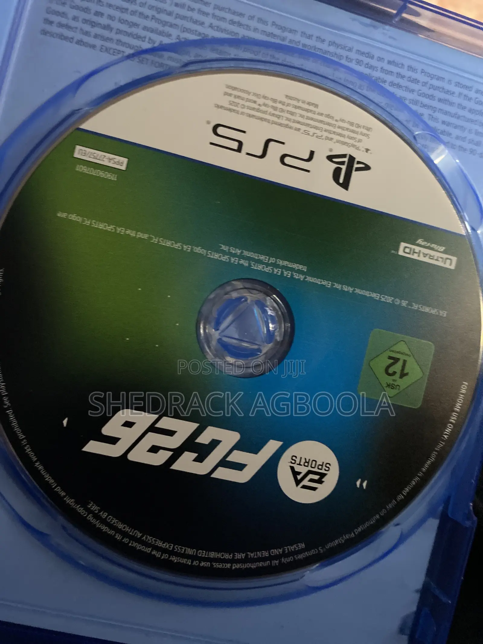 Fc 26 Disk. Ps5