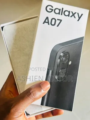 New Samsung Galaxy A07 4G 128 GB Black