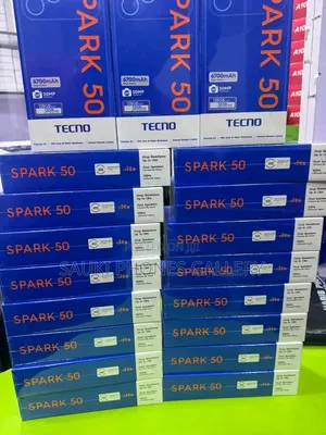 New Tecno Spark 50 128 GB Black