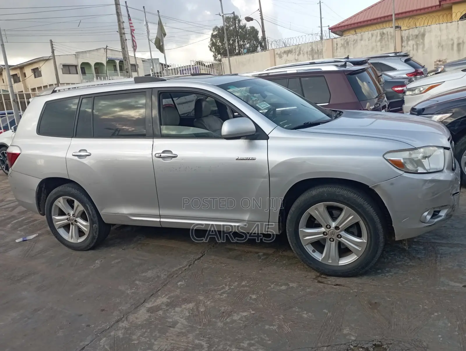 Toyota Highlander 2008 Silver