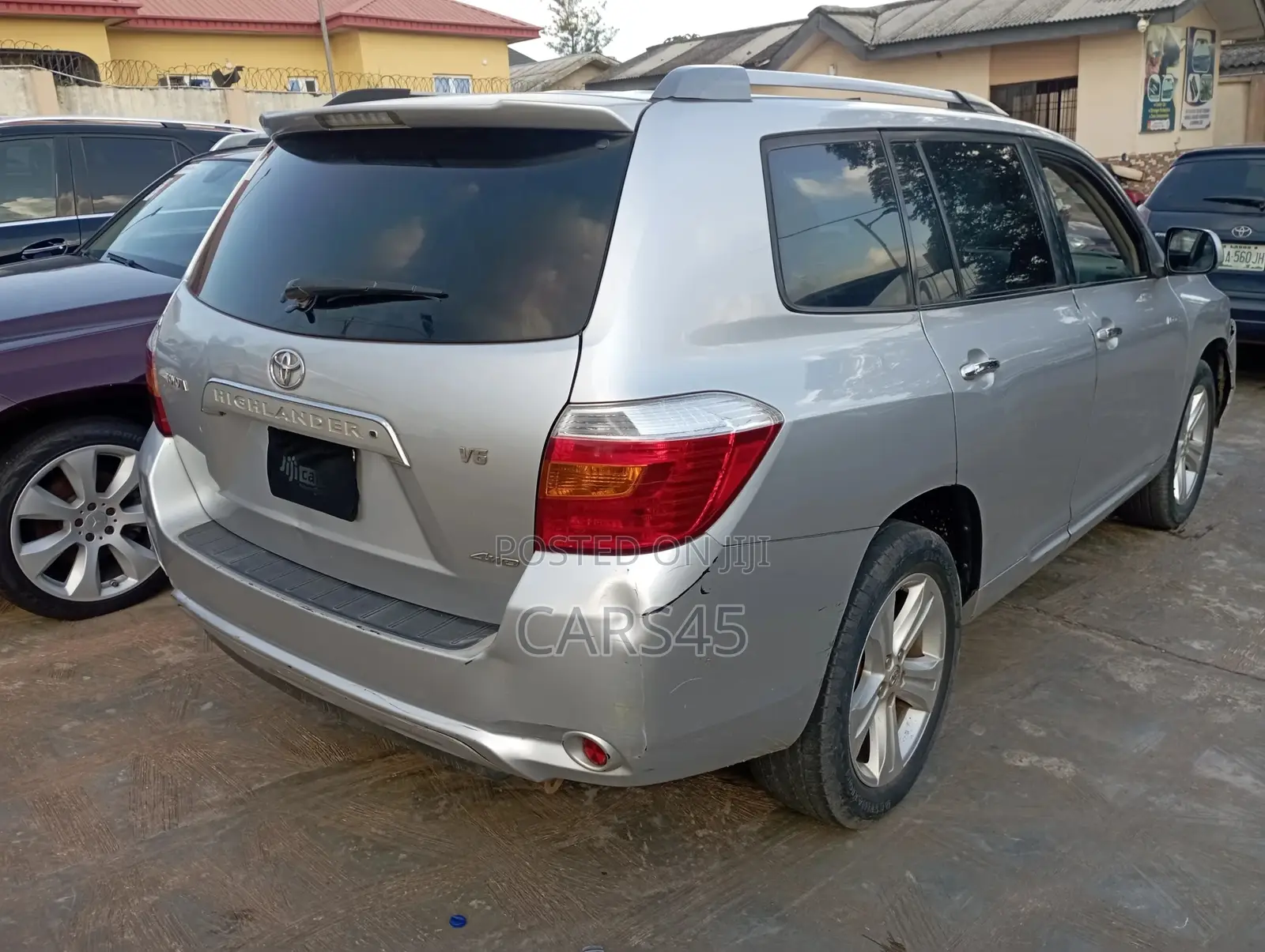 Toyota Highlander 2008 Silver