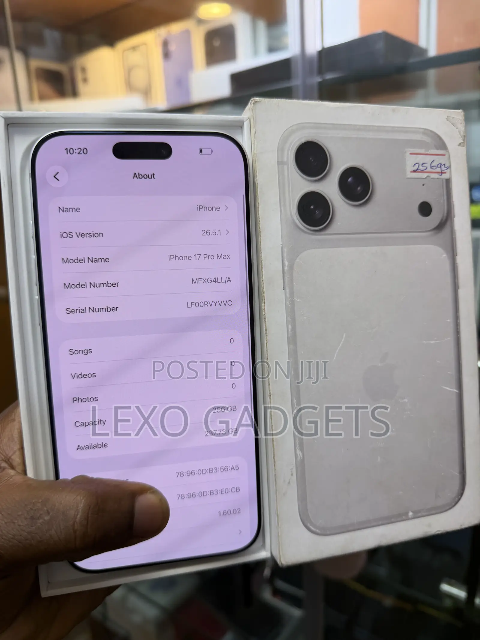 Apple iPhone 17 Pro Max 256 GB Silver