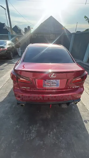 Lexus IS 250 2010 Red