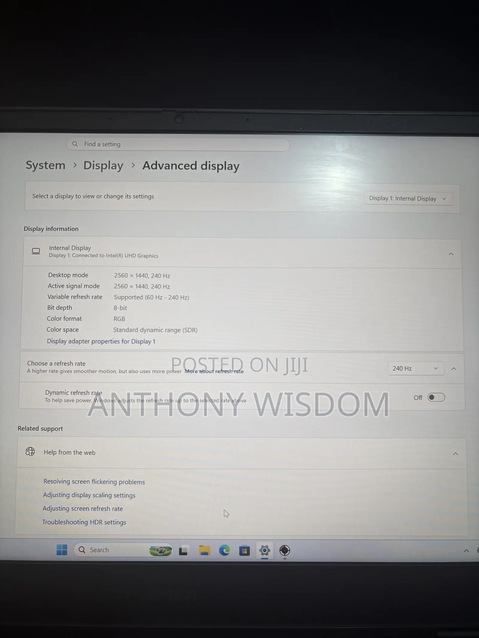 Laptop HP Omen 16 16GB Intel Core i9 SSD 1T