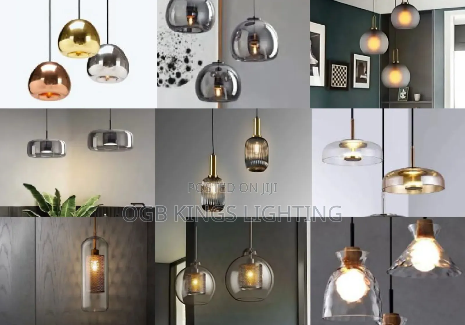 Nordic Glass Pendant Light