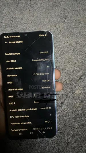Vivo Y1s 32 GB Blue