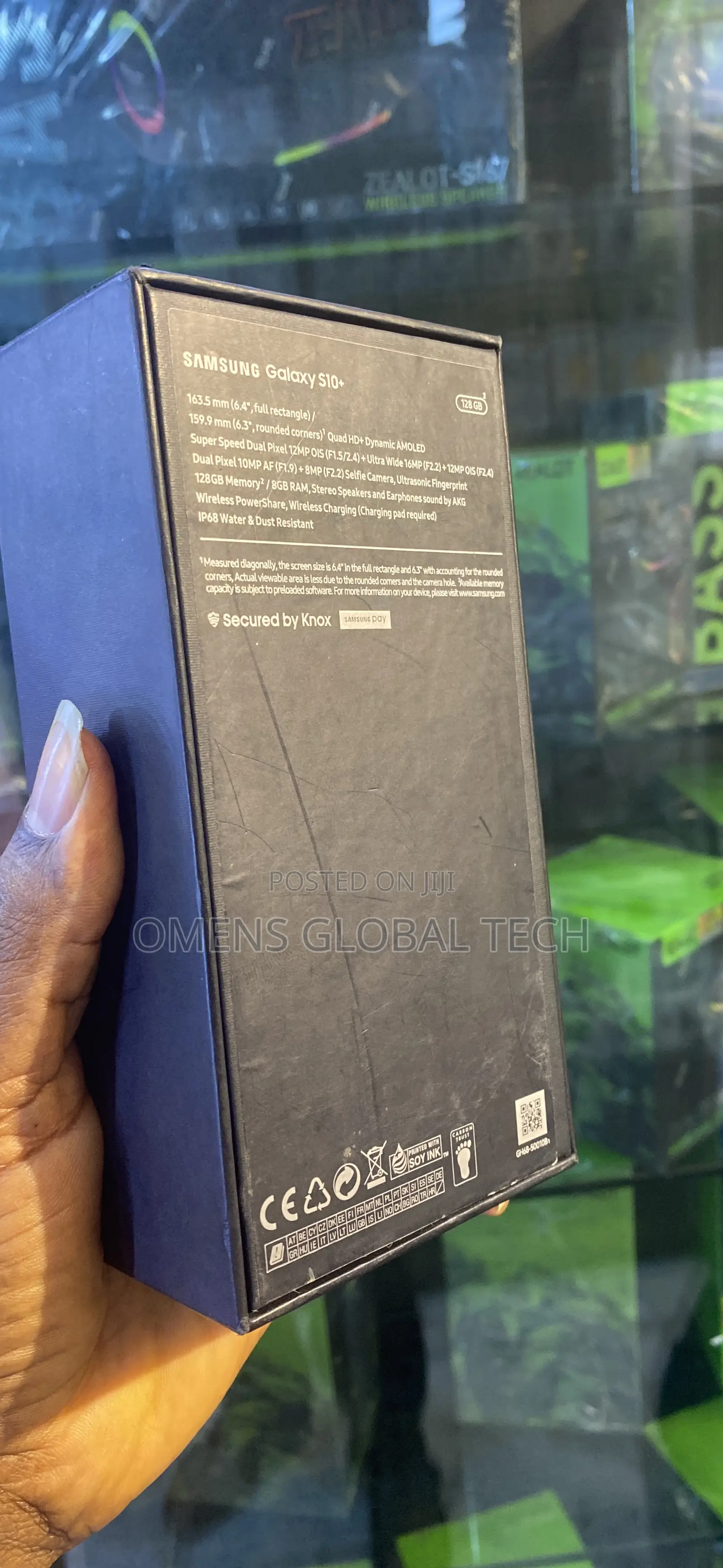 New Samsung Galaxy S10 Plus 128 GB Blue