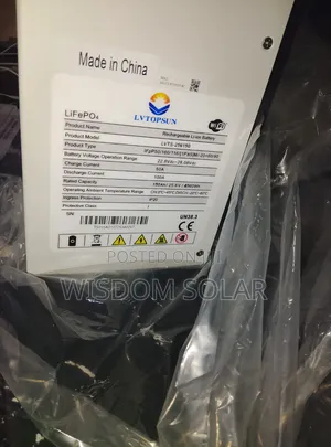 Lvtopsun 4.5kwh Lithium Battery 24v