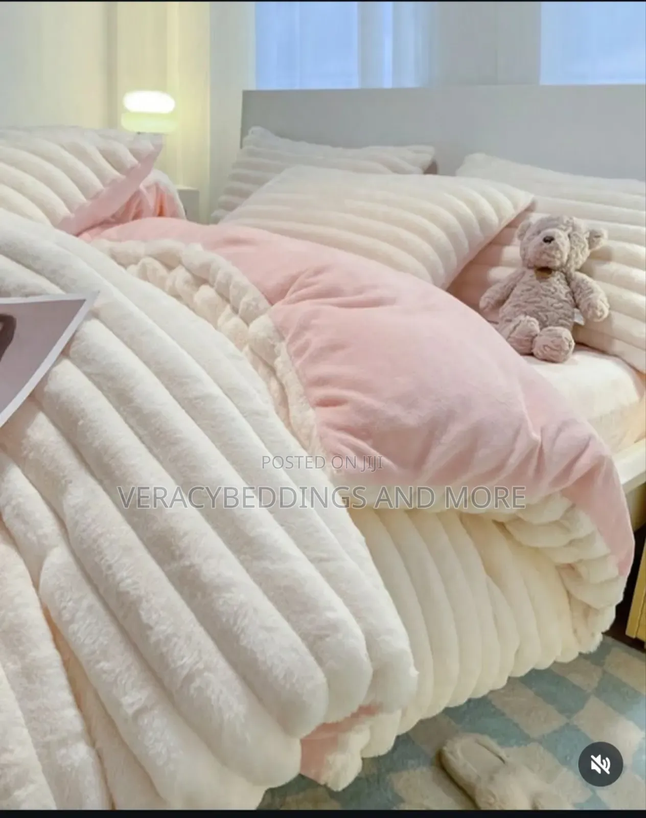 Thick Fluffy Blanket Set